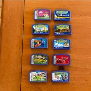 Learning Game Cartridges Set - Blue